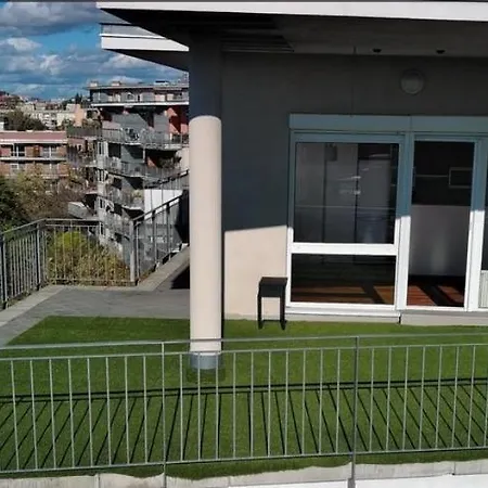 Penthouse Rooftop With Huge Sky Terrace Apartament Budapeszt